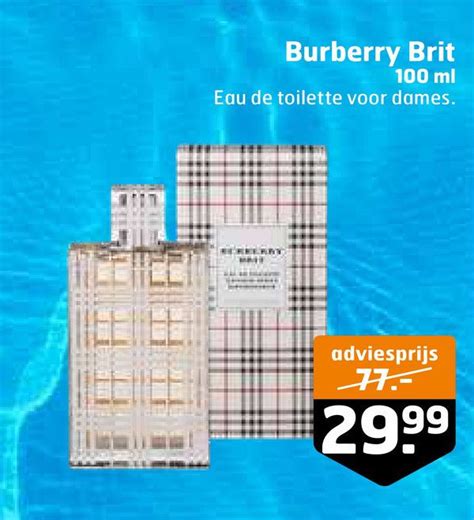 burberry brit 100 ml trekpleister|Burberry Brit for women.